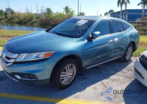 2013 Honda Crosstour Ex-L from USA, damaged, VIN 5J6TF3H56DL000192